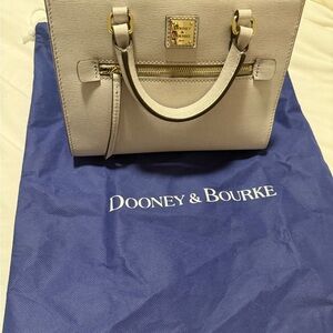 Dooney & Bourke Cream Satchel